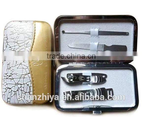 Toe separator,nail file,nail brush in manicure set