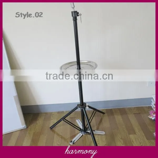 STOCK blue color hair tripod for training head--Style.11