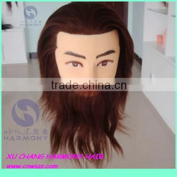 HARMONY STOCK 100% human hair hair styling heads for practice