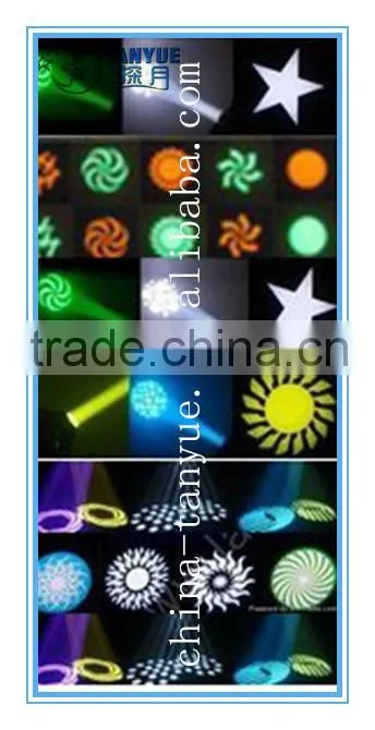 Mini 30w moving head spot light/dmx led projector