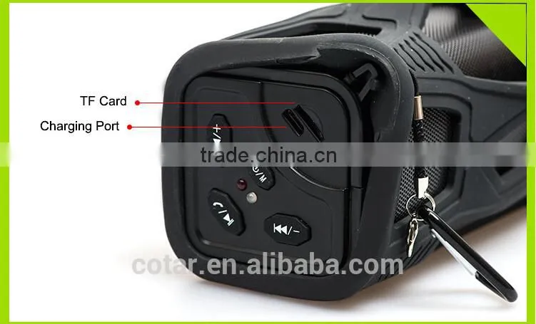 Factory Wholesales Portable High-end Waterproof Bluetooth Speaker With Outdoor String
