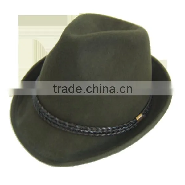 Wool felt trilby hat Children Hats