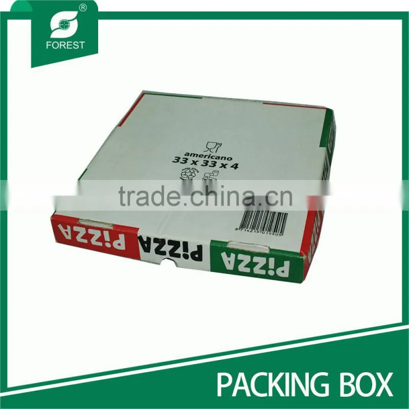 COLOR PRINTED PIZZA PACKING BOX