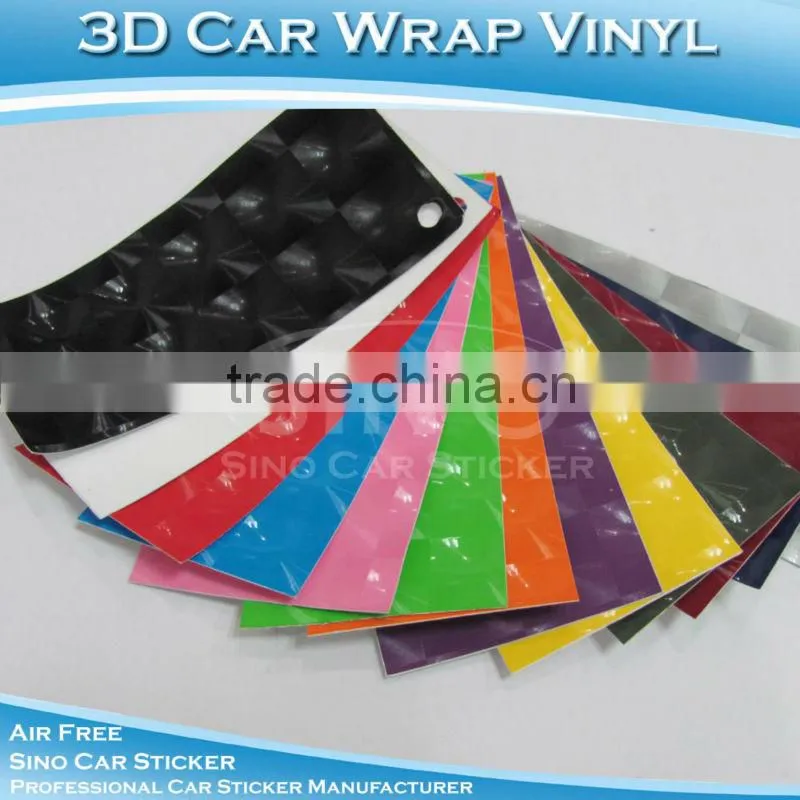 SINO Hot Sale Air Bubble Free Self Adhesive Film 3D Cat Eyes Car Vinyl