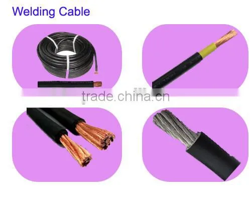 single core cooper conductor welding cable made in China 2015 hot sale