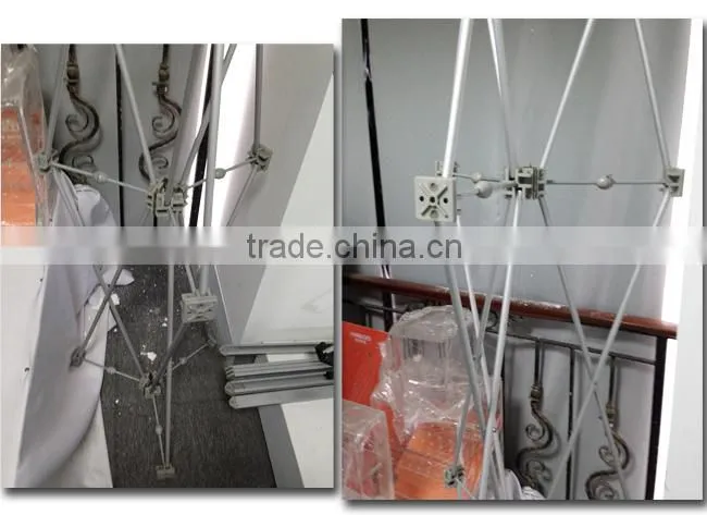 Straight Round Customized Booth