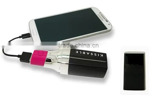 Factory direct Promotiona cosmetic Gift Power Bank 2600mah