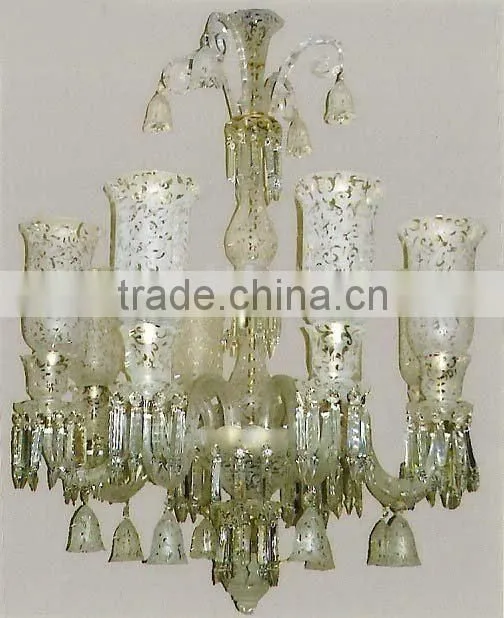 Hanging Crystal handelier, crystal chandelier, chandelier