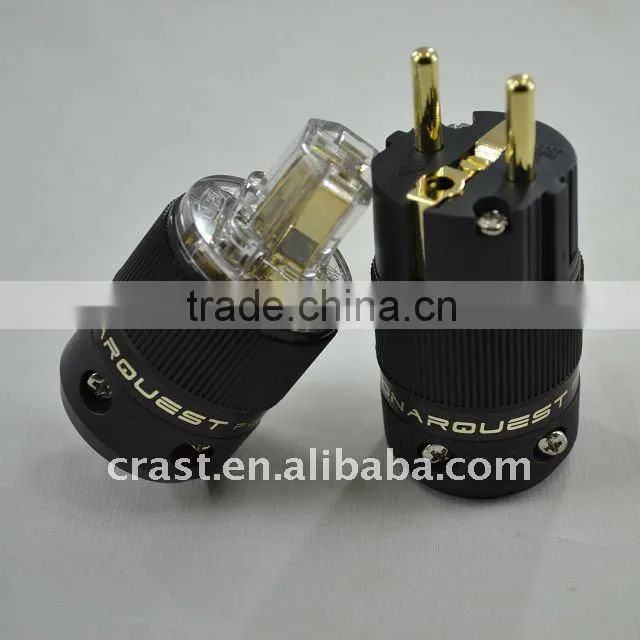 Audiocrast 24K Gold Plated SCHUKO Power Connector