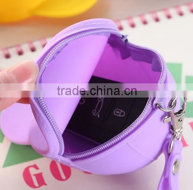 Cute cartoon candy color baseball cap coin bag for Korean