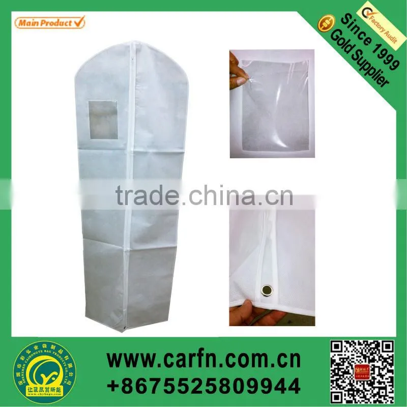 Custom disposable plastic garment bag,plastic garment bag for dry cleaners