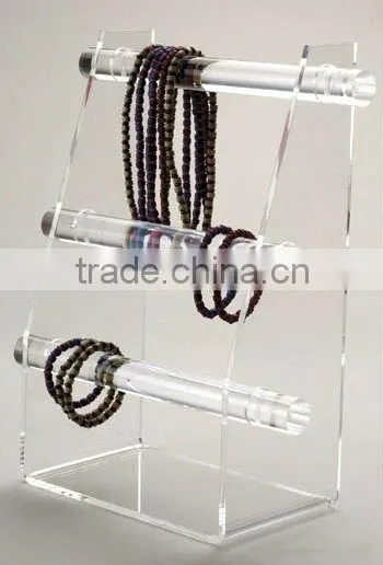 Clear Acrylic Pendant Display Stands/ Jewelry Floor Holder