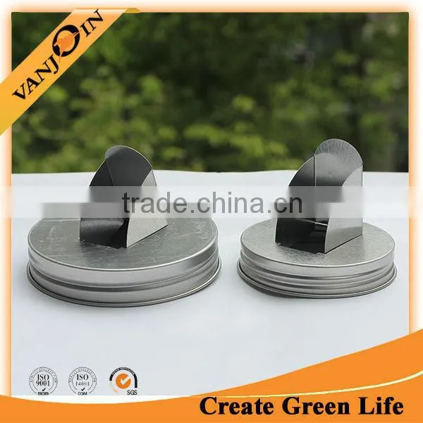 New Glass Jar Lid With Flip Top