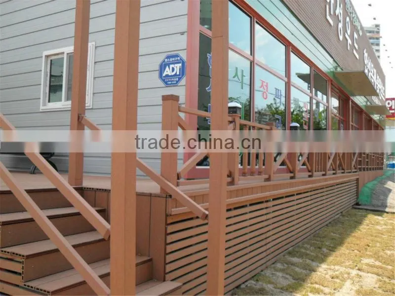 WPC post fence