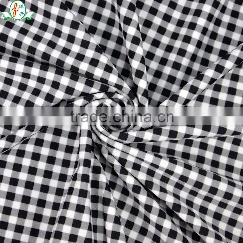 Hot!!!High Quality Fashionable Sublimation Design 4 Way Stretch Elastane Soft Ripstop Fabric