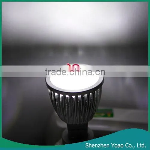 GU5.3 MR16 5x1W 12V 500LM 6000k White Light LED Sport Light