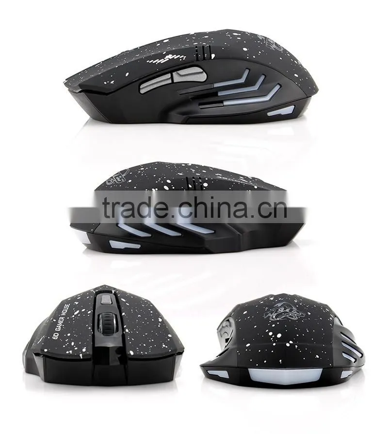 professional wireless gaming optical mouse for gaming pc