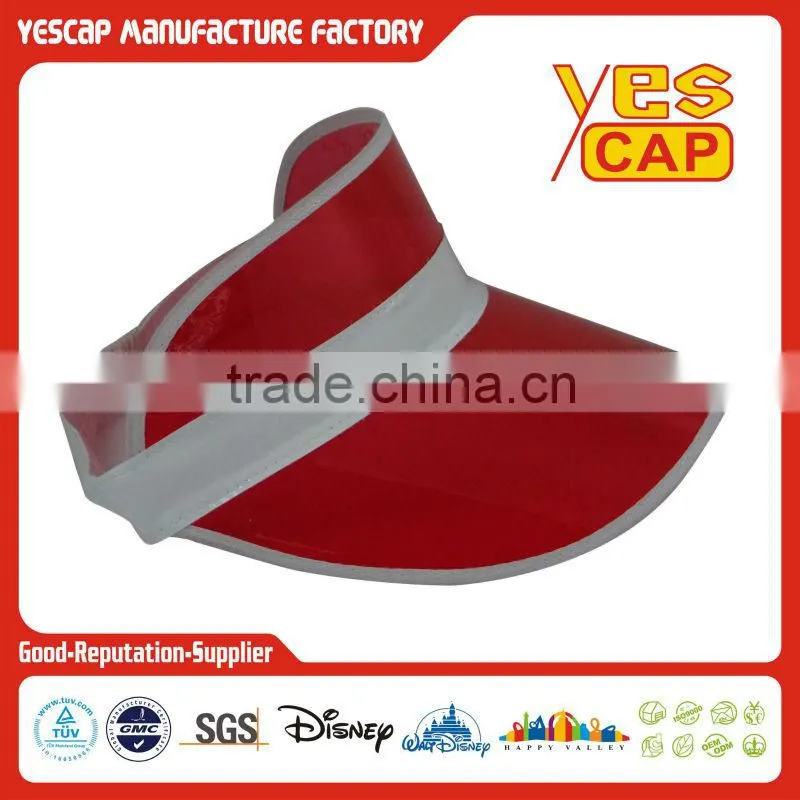 custom summer sun visor hat