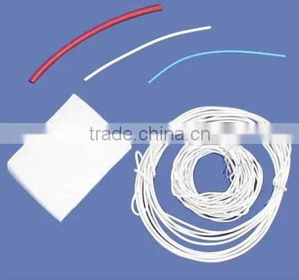 silicone material for flame resistant wires