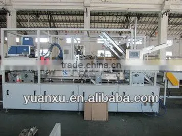 YK-ZX03A Auto bevalage bottle cans wrap around case packer bottle machine