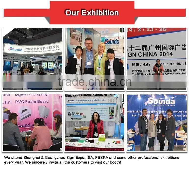 vinyl Frontlit banner/vinyl banner/ advertising display banner material