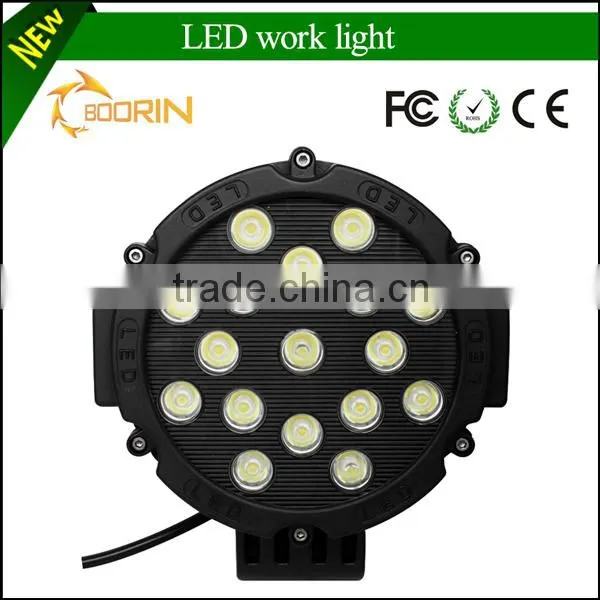 Flood/spot beam 51w offroad led work light