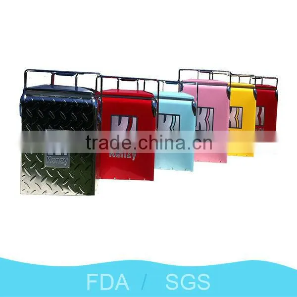 Nengfeng 13L portable cooler retro cooler box
