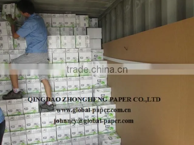 A4 size(210*297mm) Super White color copy paper-Top quality and best price