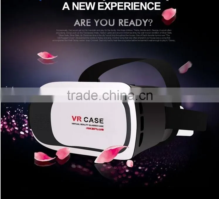 Cheapest price for stable quality vr box 2.0 with remote Virtual Reality Glasses Case 3D VR BOX 2.0 3d glasses