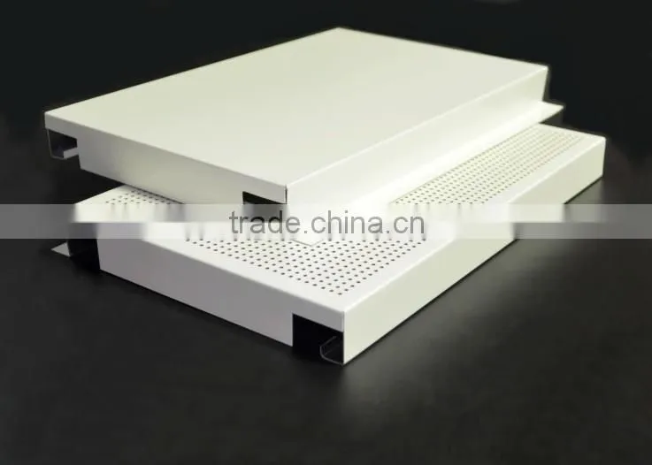 Superior Quality E - shaped Aluminum Metal Square Ceiling Tiles Decoration