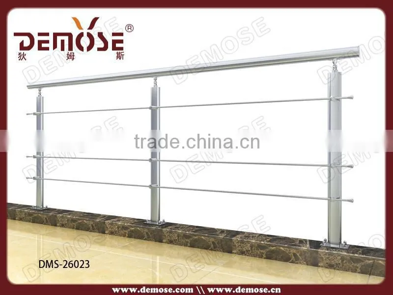 decorative square pipe railing design for your balcony