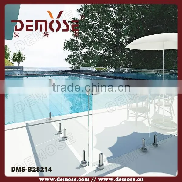 modern fence prefabricated/plexiglass fence for for villa