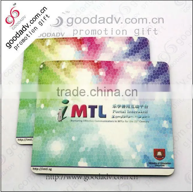 The style of the glass bottle cap design EVA mouse pad