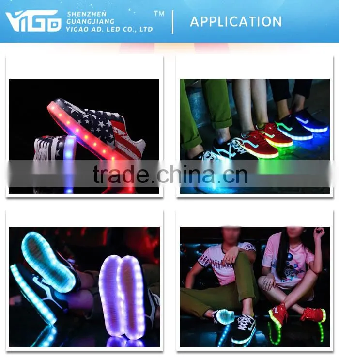 led flashing shoe light