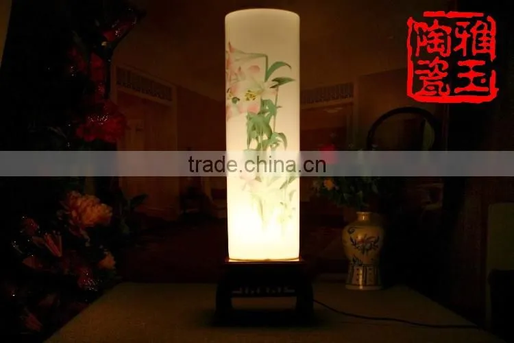 led ceramic table lamp switch