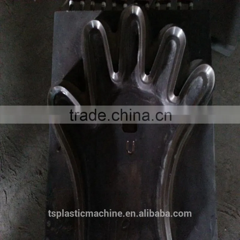 long sleeve glove making machine / long arm glove making machine