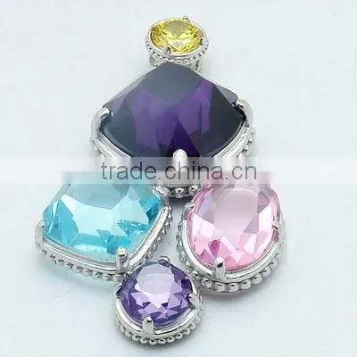 925 Engraving Sterling Silver Pendant