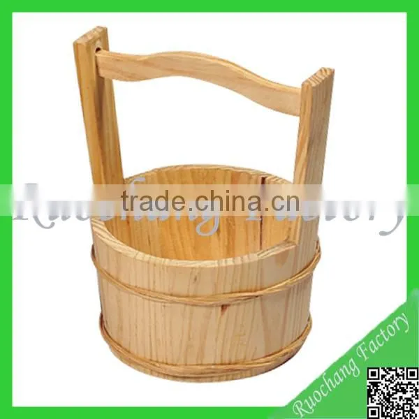 Promotional mini wooden barrels&wooden foot massage barrel&craft wooden barrel