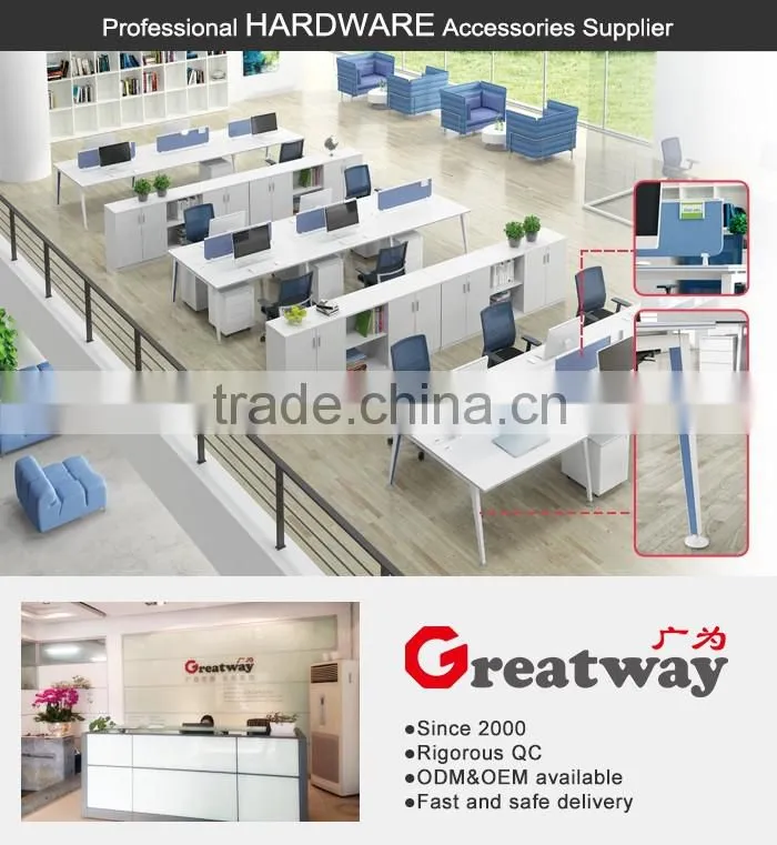 modern office executive desks with metal frame on sale