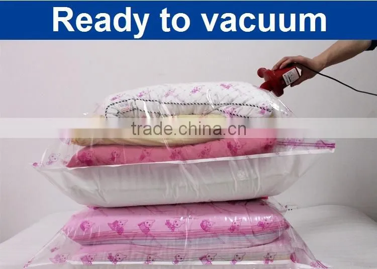 Top level hot sell reusable vacuum sealed storage bags