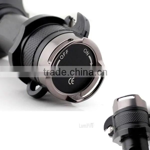 1158 New design!! XM-L T6 LED Ultra Power Aluminum Torch light rescue hammer led falshlight emergency safety