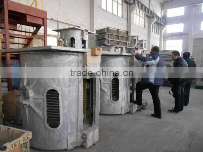 2MT MF Steel Smelter with Automatic Turn Function
