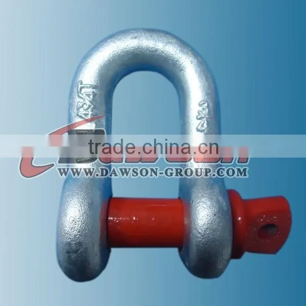 American standard D ring shackle or archery recurve bow shackle with bolts and nuts