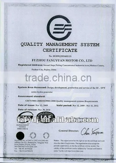 Package Vertical Pelton Turbine