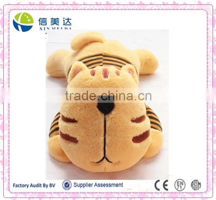 Lazy yellow cat with big head in wholesale stuffed plush toy