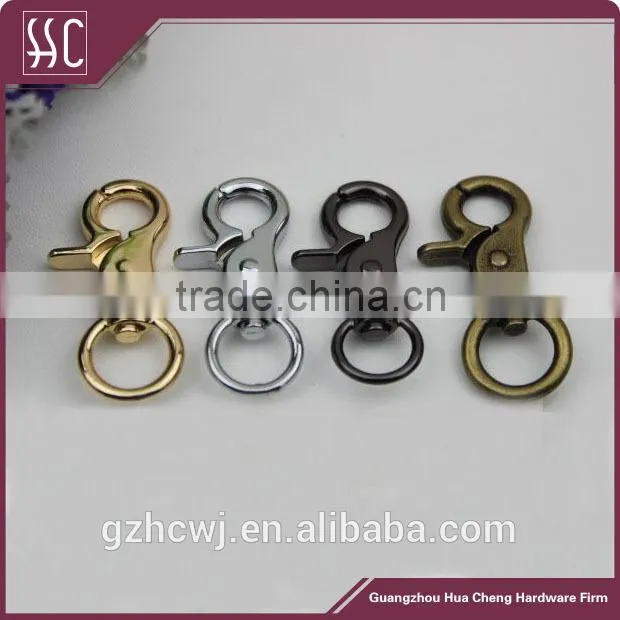 metal dog hook, small metal snap hook, Guangzhou made dog hook