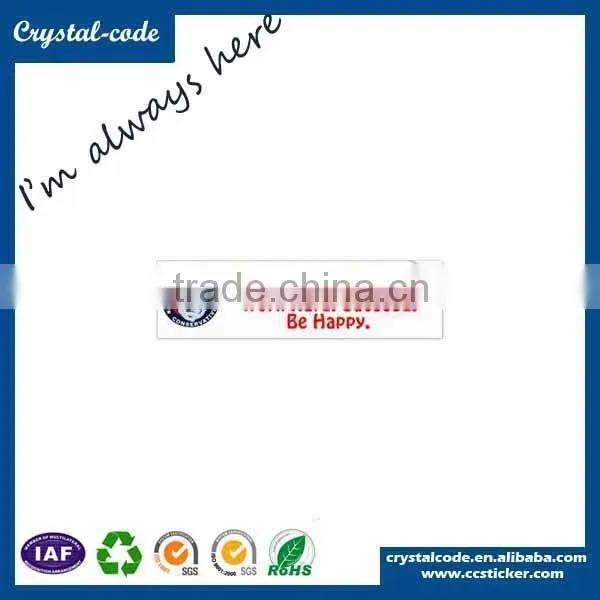 Outdoor advertising custom vinyl bumper stickers