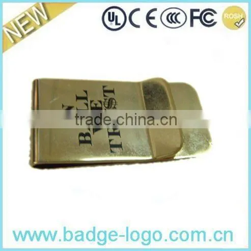 customized metal money clips credit card holder