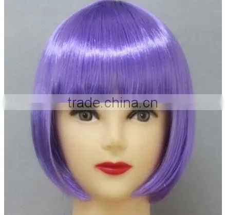 Wholesale Red Synthetic Hair Wig For Party Wig