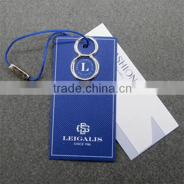 All Debossed Garment Tags With String
